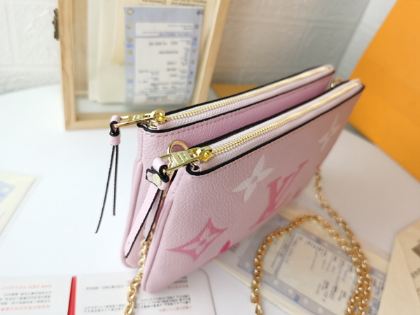 ルイヴィトンバッグ角部分ディテール